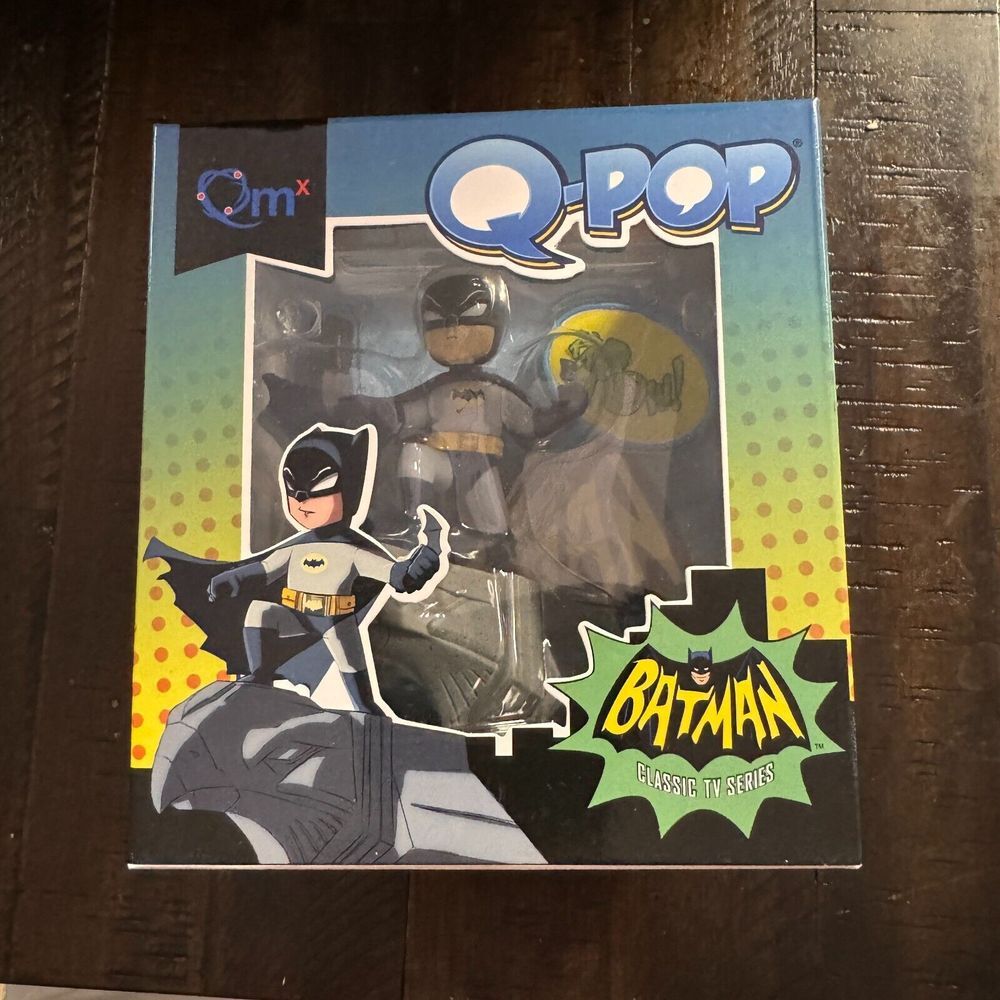 QmX Q-Pop Batman Classic TV Series Batman Loot Crate Exclusive New DC Comics VTG